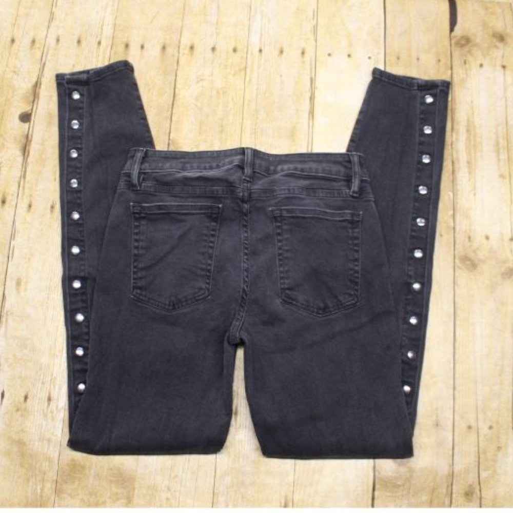 Iro Jeans womens 27 denim snap away ankle skinny